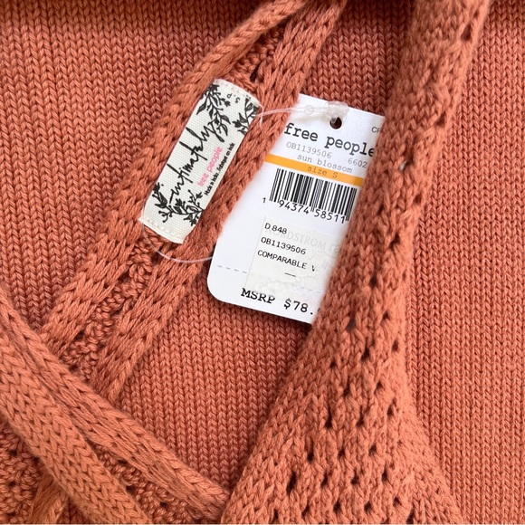 NWT Free People intimately knockout swit slip dress / sun blossom - Picture 10 of 11